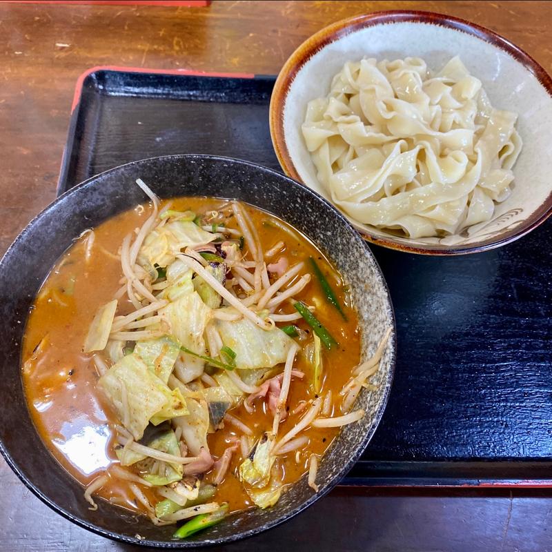 もつ味噌つけ麺(ラーメンショップ 吾妻屋 )