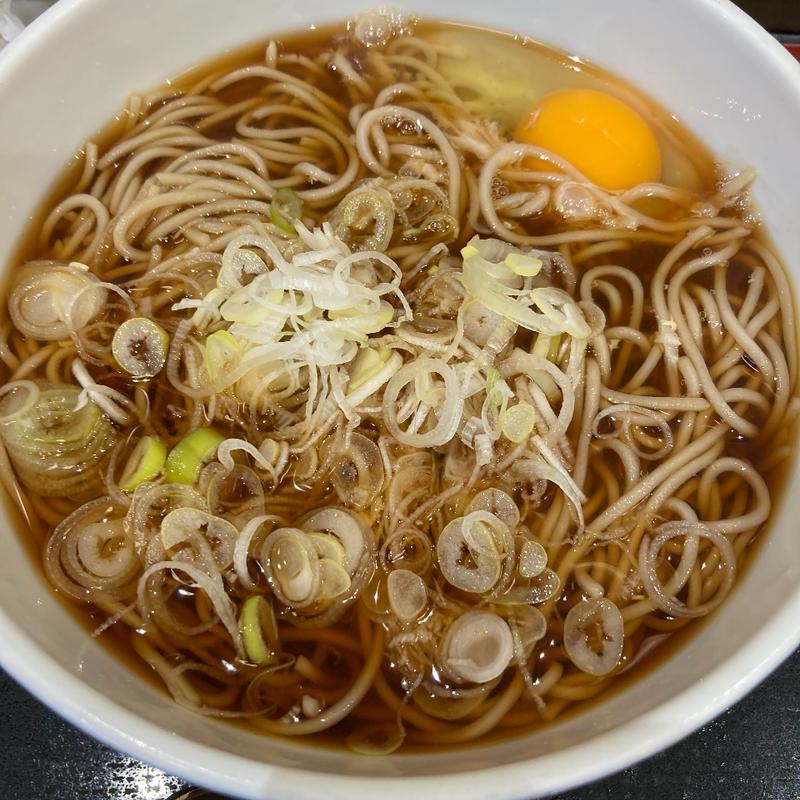 月見そば大盛り(小諸そば 代々木店)