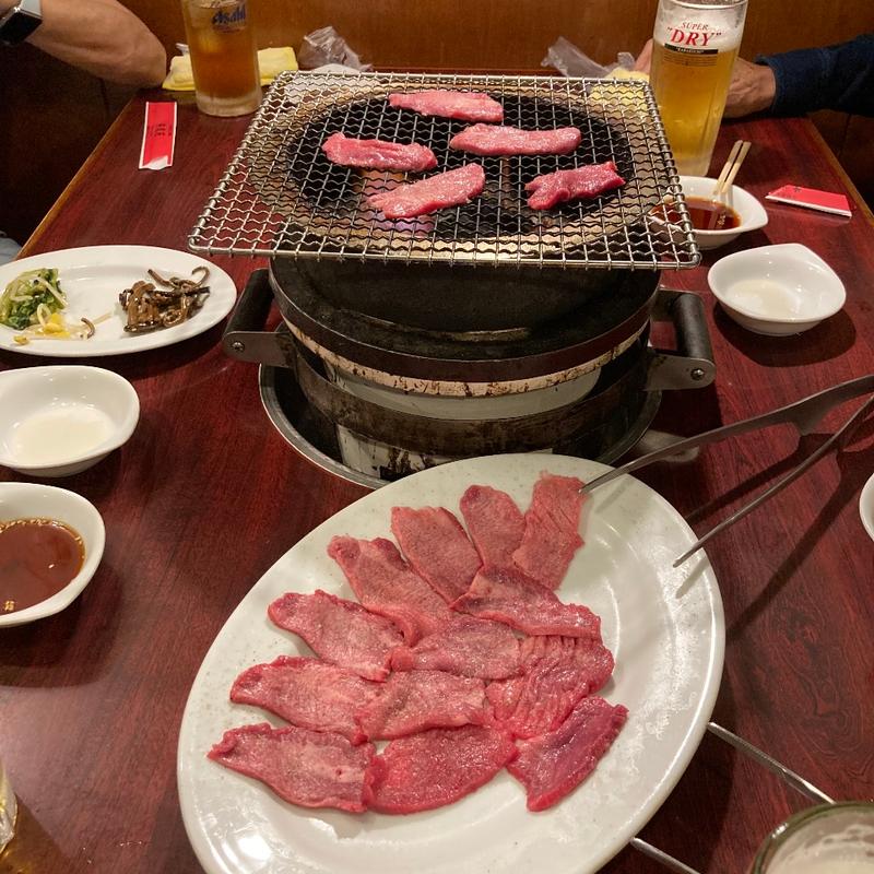 塩タン(七輪焼肉・冷麺 牛炭苑)