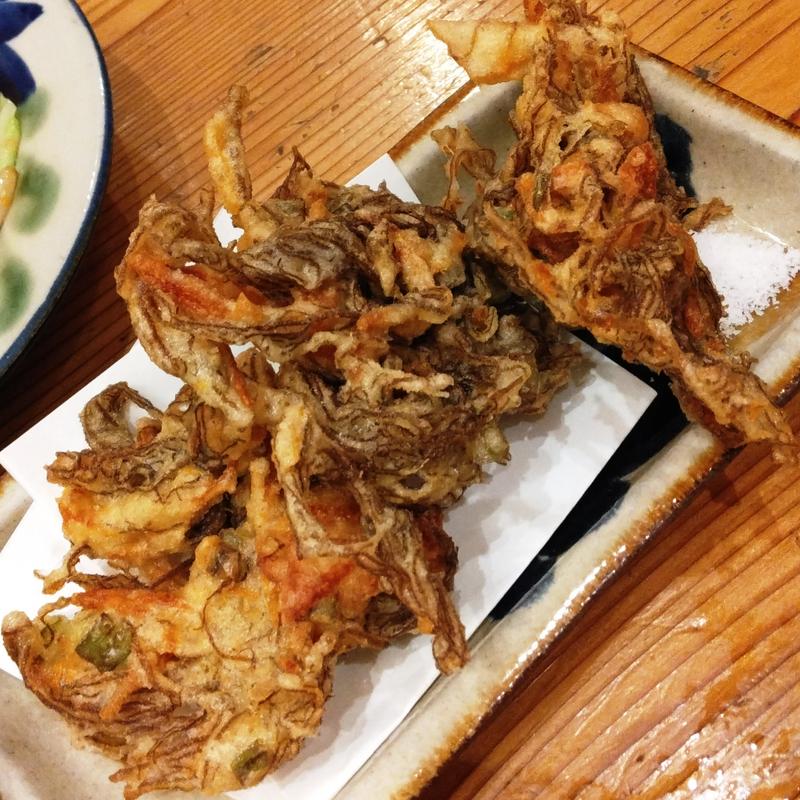 もずくの天ぷら(琉球市場やちむん)
