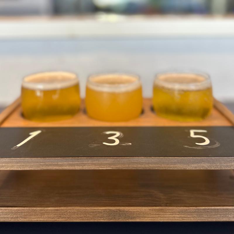 3種飲み比べ(THRILLER BEACH BREWERY)