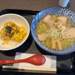 塩中華そば 絶品親子丼セット(塩中華 八潮)