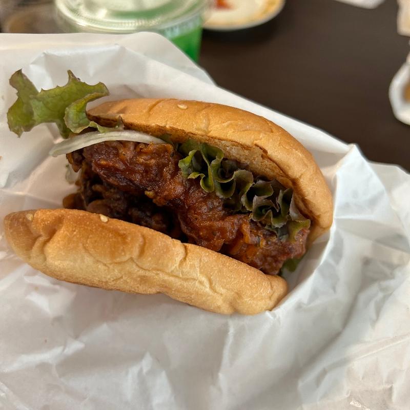 クリスピーチキンバーガー(フレッシュネスバーガー中部国際空港)