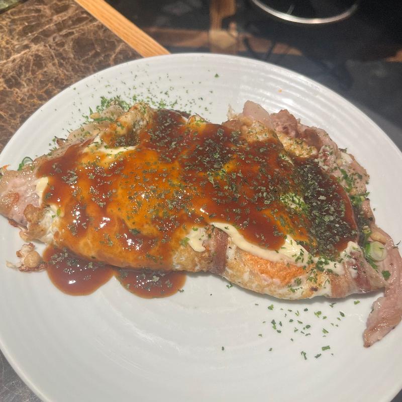 とん平焼き(月島もんじゃ もへじ)