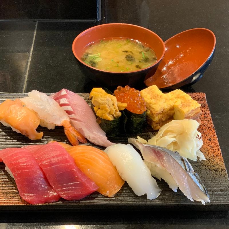 葵握り(沼津 魚がし鮨　メイワン浜松店)