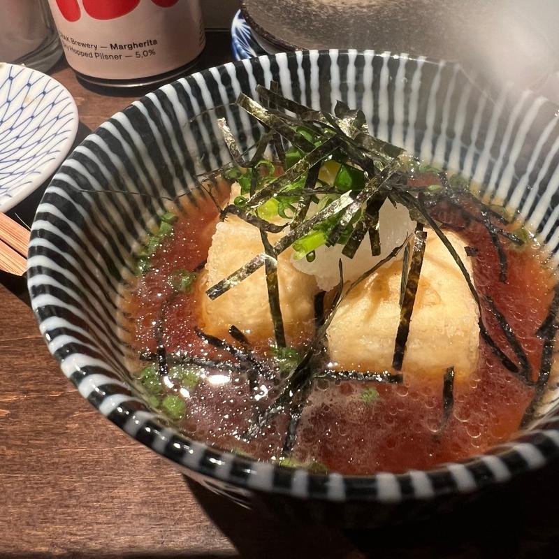 揚げ出し豆腐(立ち飲みビールボーイ 中目黒店)