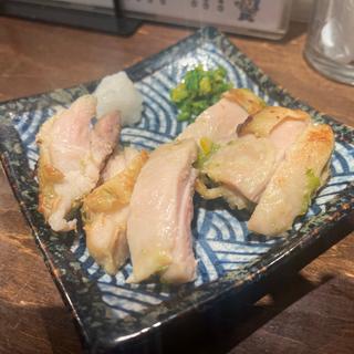 鶏の自家製柚子胡椒焼き(立ち飲みビールボーイ 中目黒店)