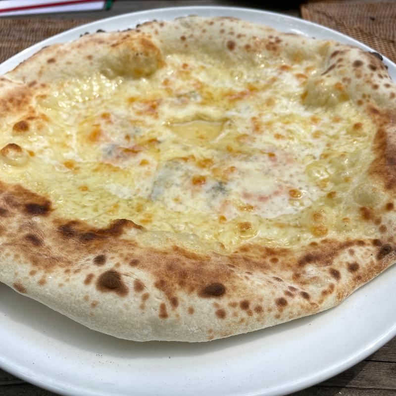 (溶岩石窯ピザ 轍 （わだち）)