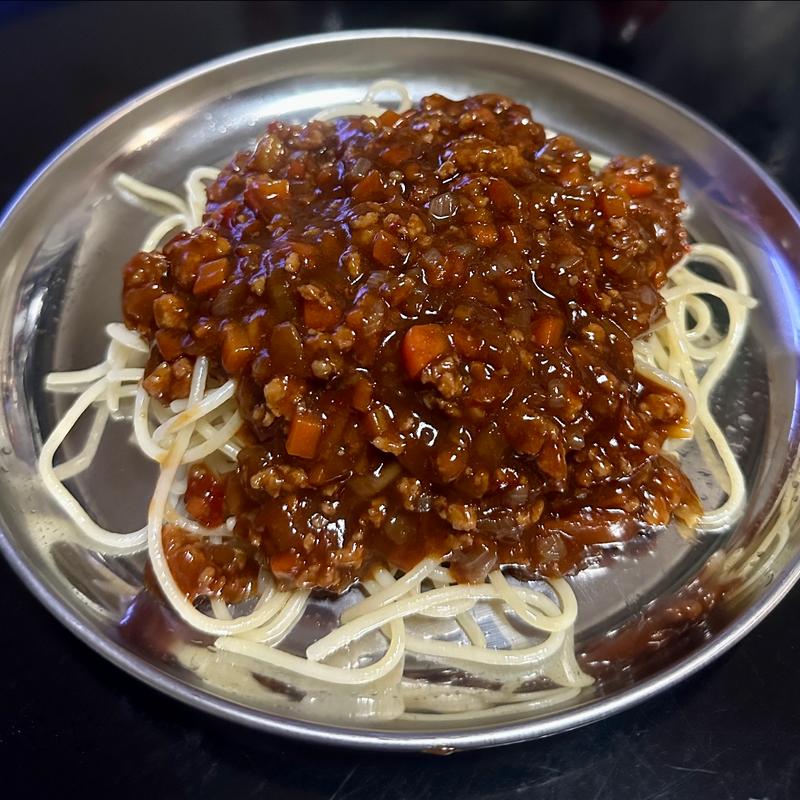 甘辛ミートパスタ(ベルクス 東墨田店)