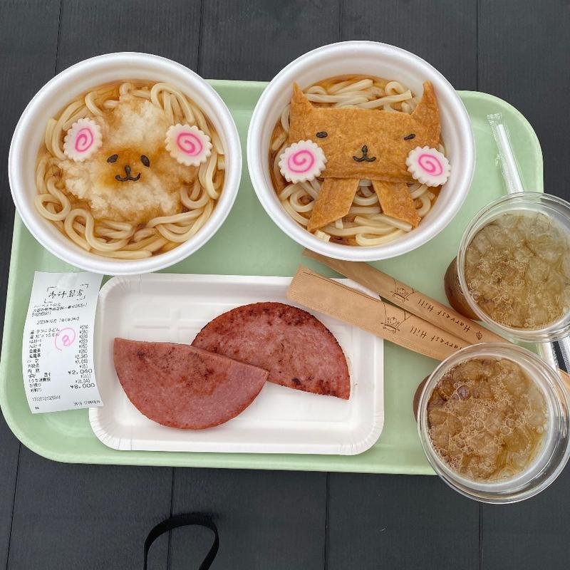 カピバラうどん(ハーベストの丘 キッチンハウス)