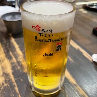 生ビール(初代吉田 門前仲町店)