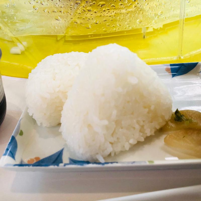 おにぎり_そうめん定食A(藤川天神峡 そうめん流し)