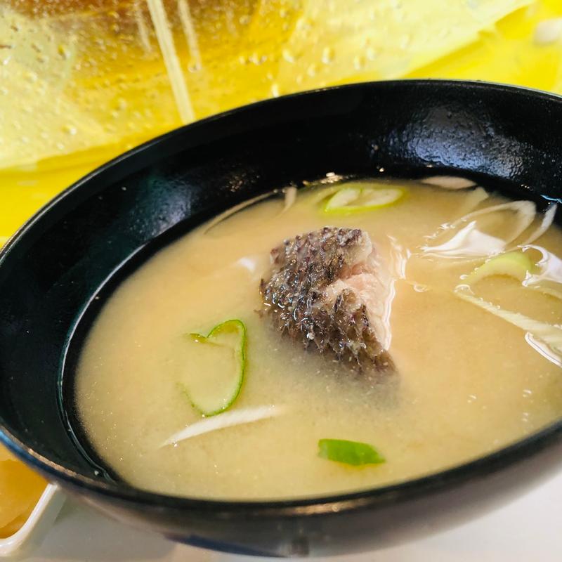 鯛の味噌汁_そうめん定食A(藤川天神峡 そうめん流し)