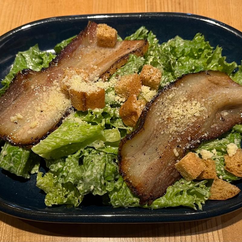 自家製ベーコンのシーザーサラダ(AMERICAN DINER gfu.)