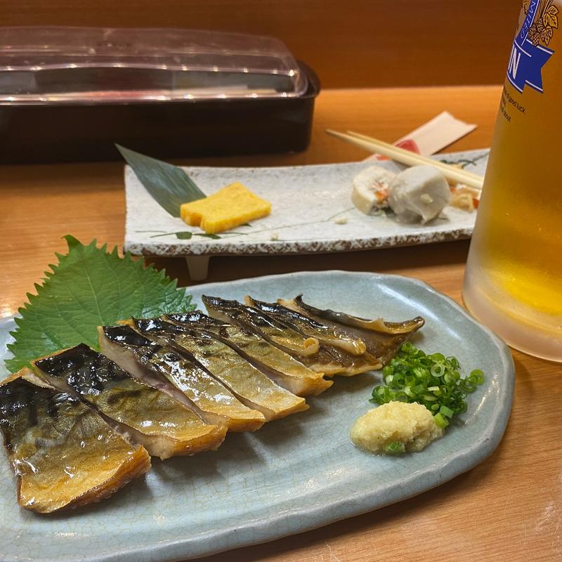 鯖の燻製(大衆割烹 田や（たや）)