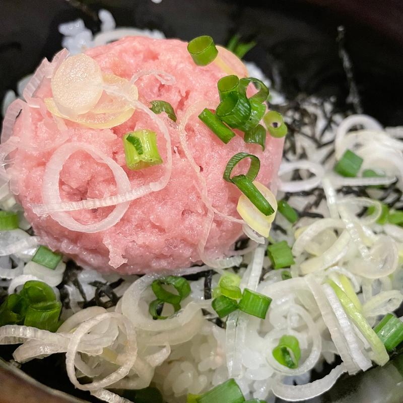 ネギトロ丼(王寿庵 花小金井店)