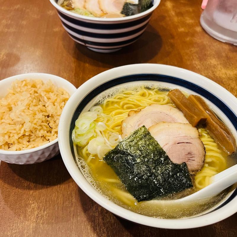 塩ラーメン(たけちゃん にぼしらーめん)