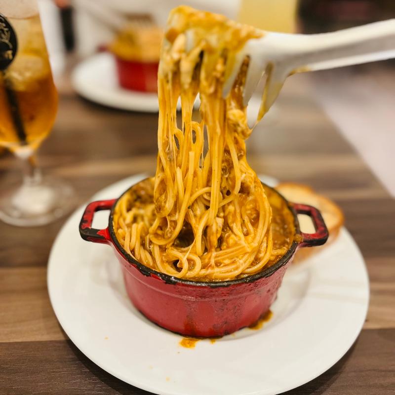 溶岩ミートパスタ(Italianbar ATTACHMENT -アタッチメント- 立川店)