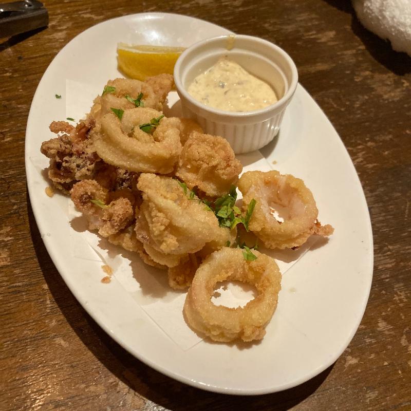 ヤリイカのフリット(ワイン食堂 イナセヤ マーレ 千歳船橋店)