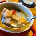 チキンブイヨン野菜スープ(洋食屋 青空 （ヨウリョクヤ アオゾラ）)