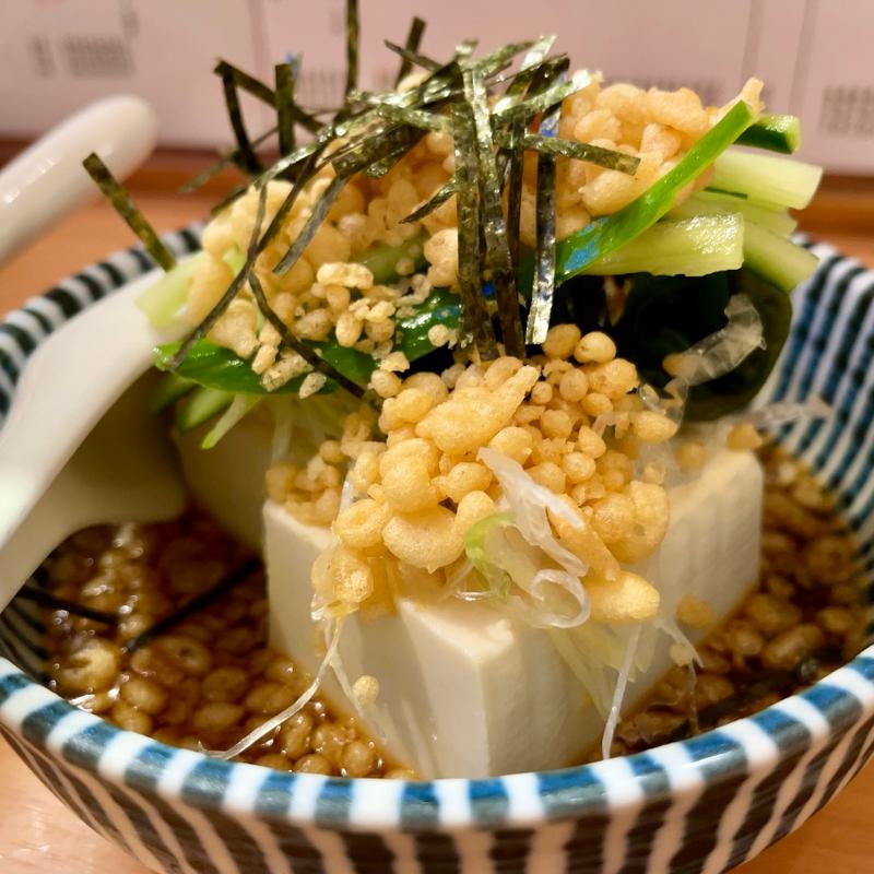 たぬき冷奴(大衆酒場 五の五 ぴおシティ桜木町店)