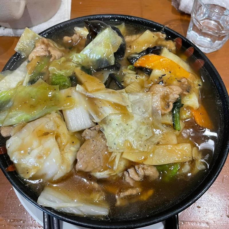 五目ラーメン(中華食堂秋)