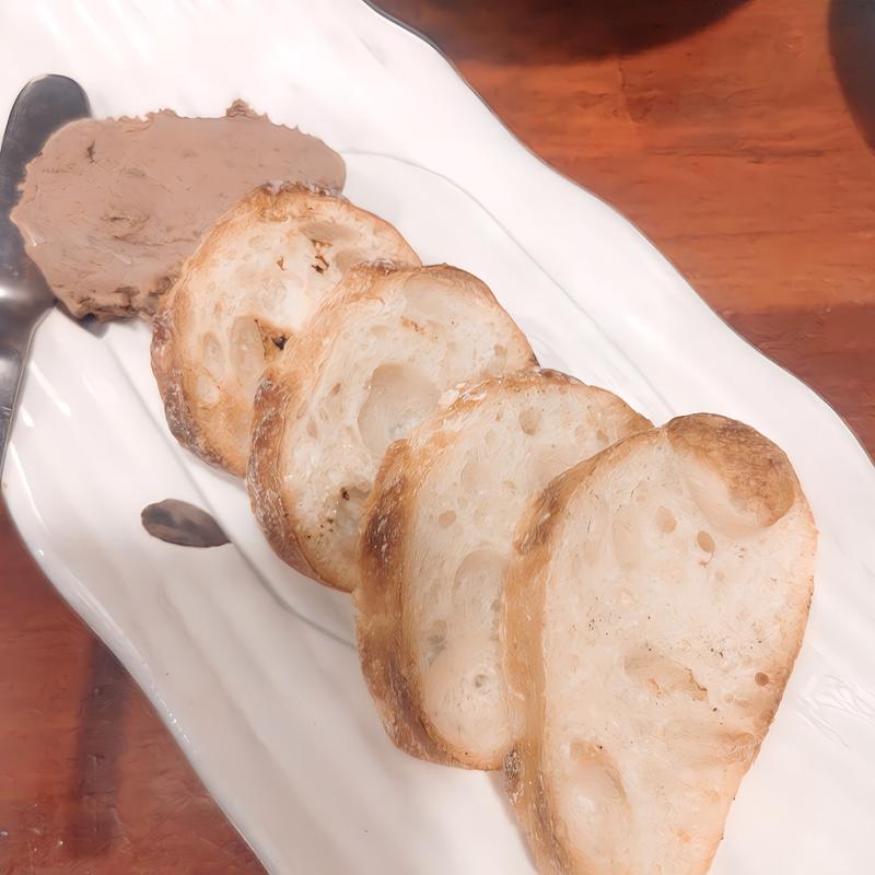 レバーパテ  バケット添え(軍鶏ちゅー)