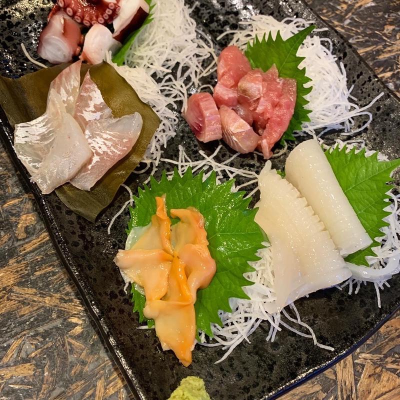 お造り５点盛(いびさ)