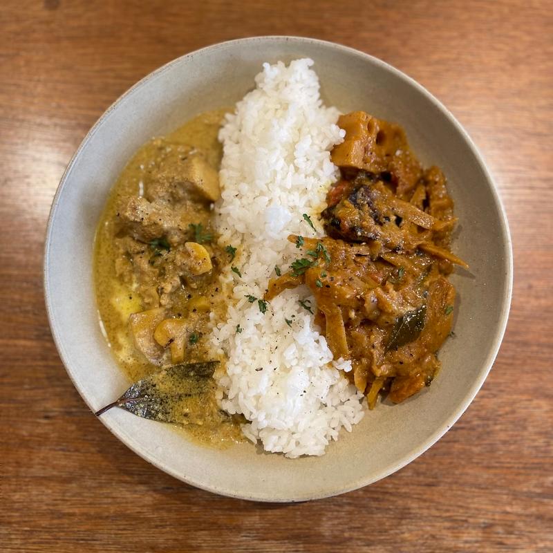 2種盛りカレー(the day east tokyo（ザデイ）)
