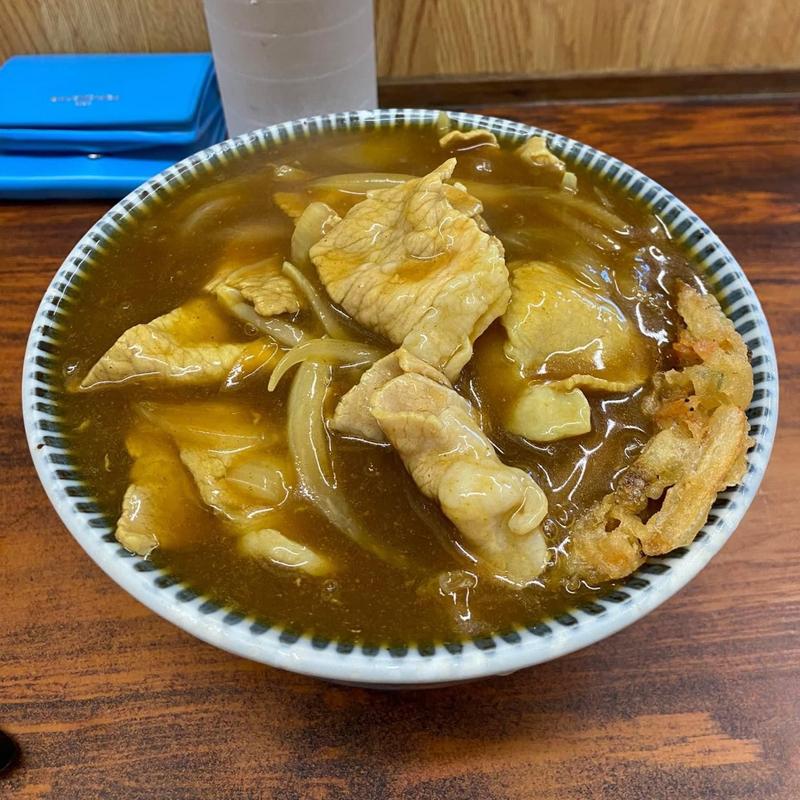 カレーそば かき揚げ(立喰そば 大年)