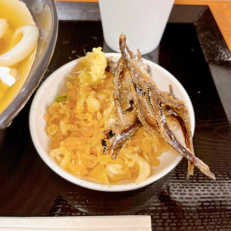揚げいりこ(いぶきうどん 吉祥寺店)
