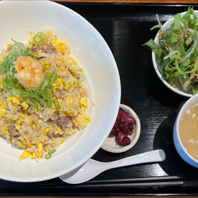 ランチセット(炒飯)(中華　丸)