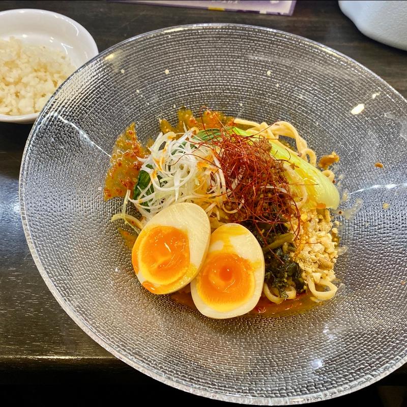本格四川冷やし汁なし坦々麺(麺條 廣龍 (こうりゅう))