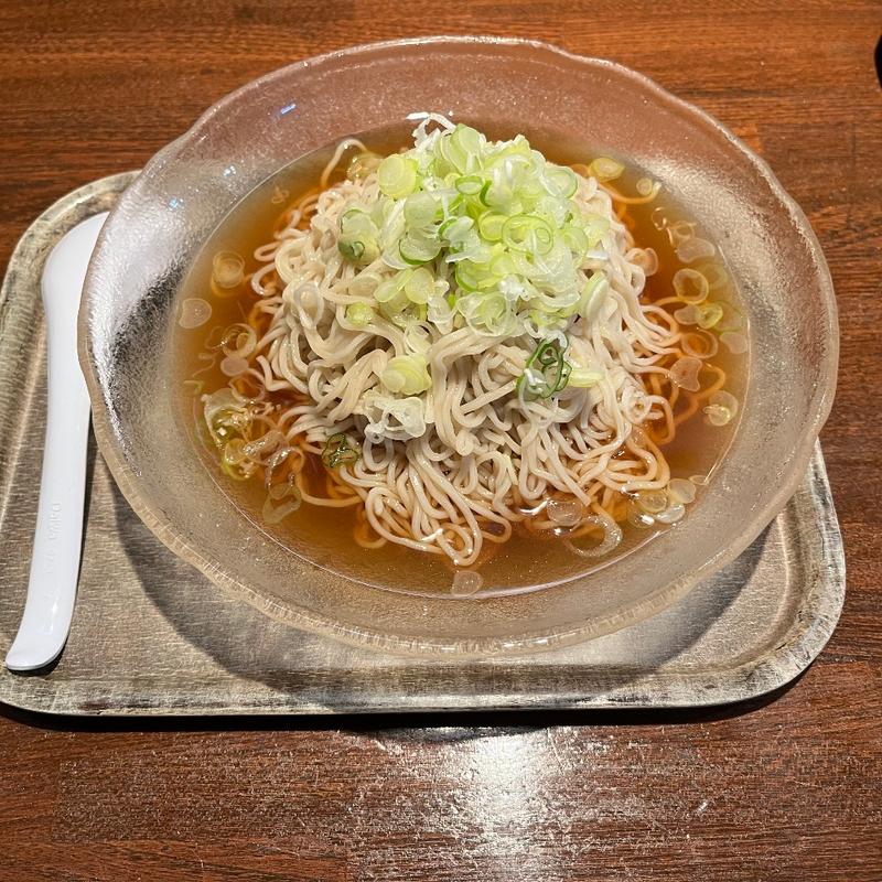 そのまんま冷し(中)(支那そば 伊藤 （しなそば いとう）)