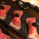 炙り肉寿司(ニクアザブ 学芸大学店)