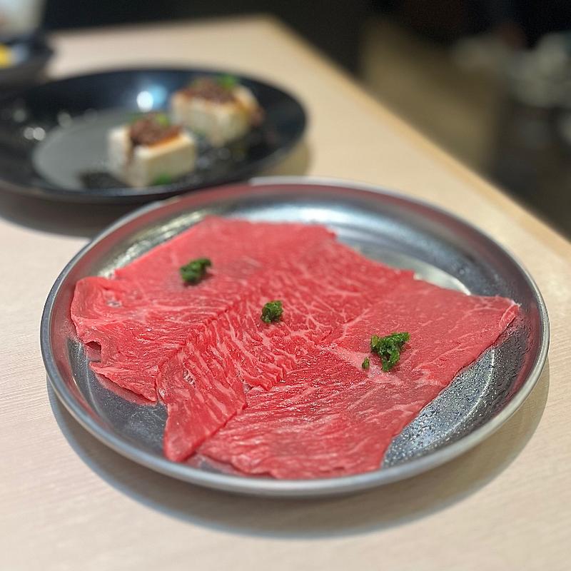 ネギ塩ロース(焼肉ヒロミヤ四谷4号店)