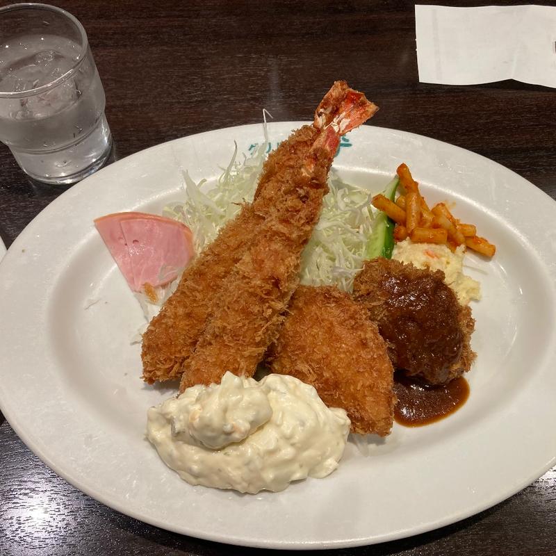 ミックスランチ(グリル一平 三宮店)