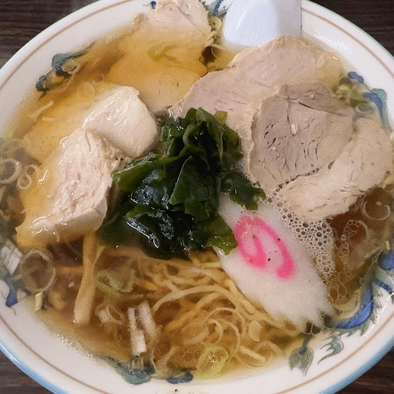 チャーシュー麺(そばの店 ひらま )