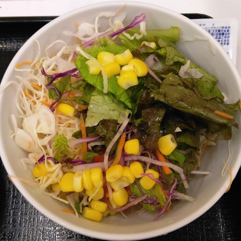 生野菜サラダ(吉野家 仙台駅西口店)