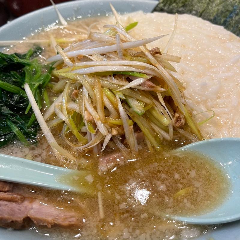 ネギ塩チャーシューメン中盛(ラーメンショップ 新守谷店)