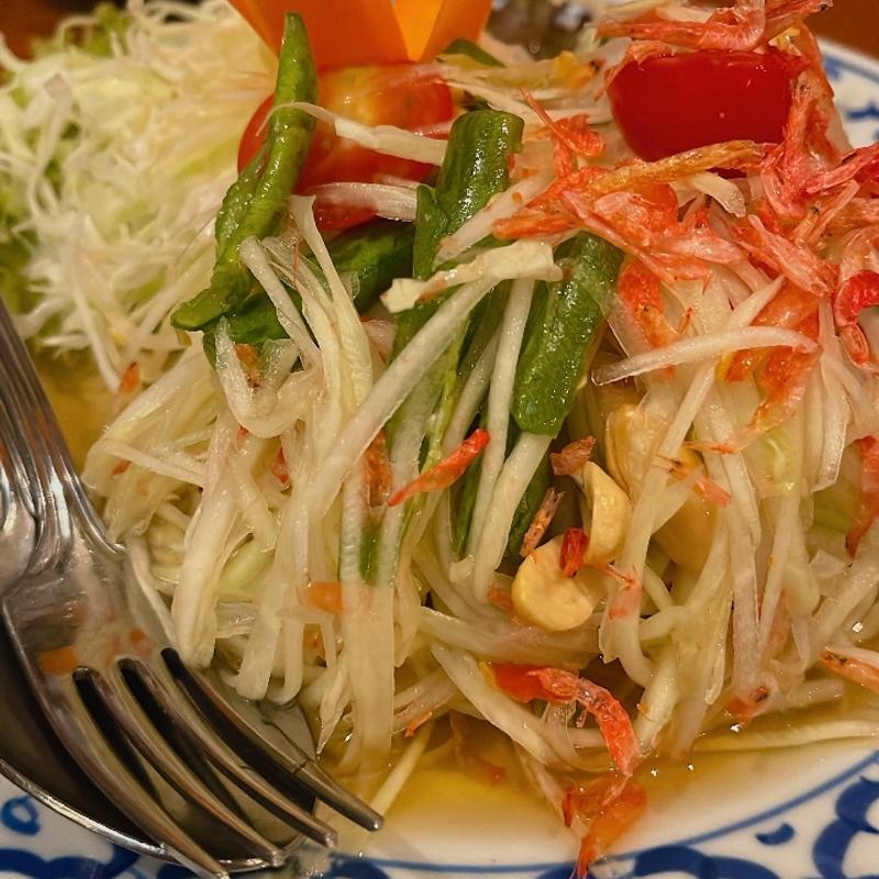 青パパイヤのサラダ(ライカノ)