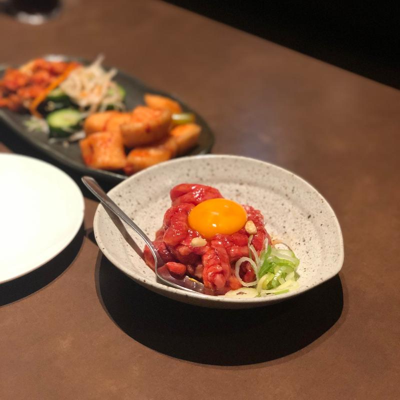 和牛ユッケ(焼肉 冷麺 ユッチャン。)