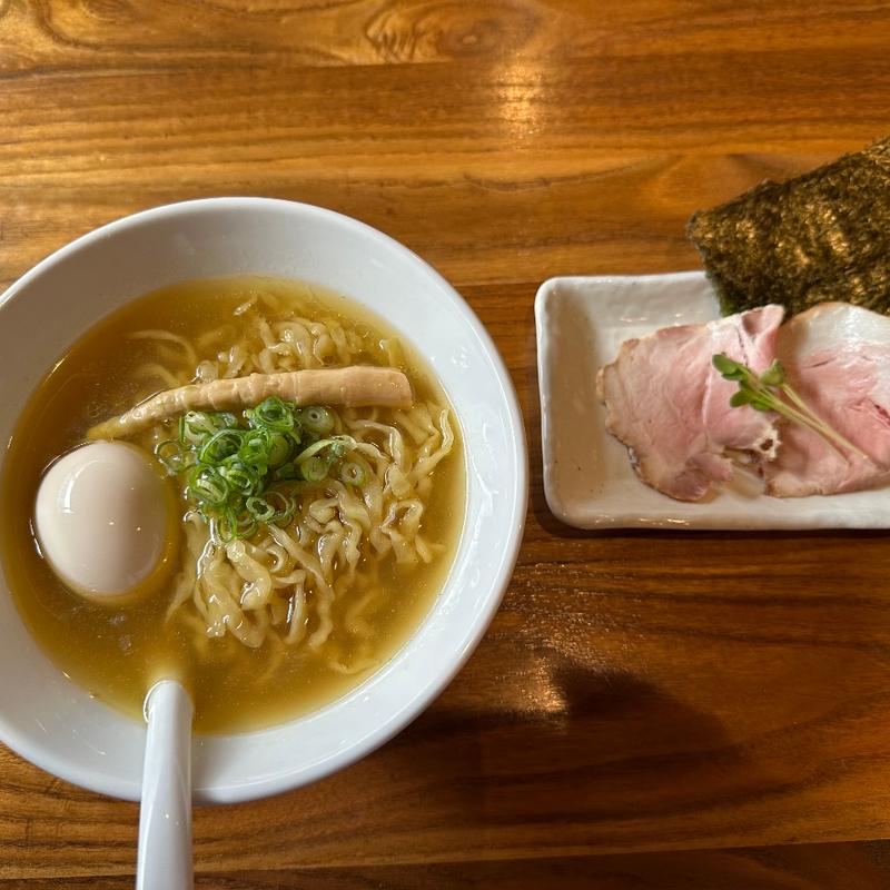 味玉塩らーめん(地鶏らーめんとりじ)