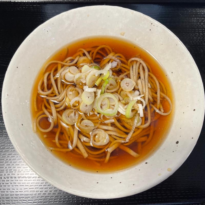 かけそば（ハーフ）(雷神)