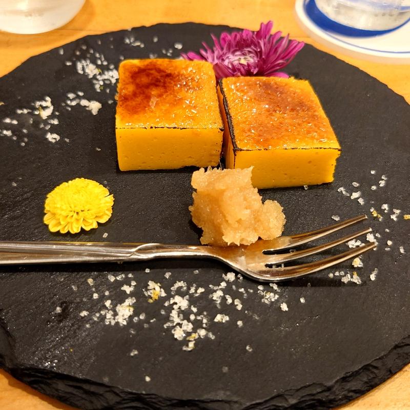 南瓜かすてら(割烹食堂かいね)