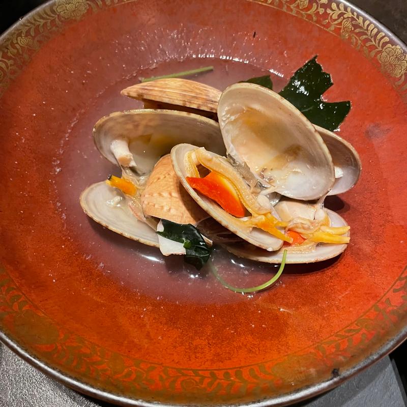 さつま赤貝酒蒸し(旬彩 Kiaji)