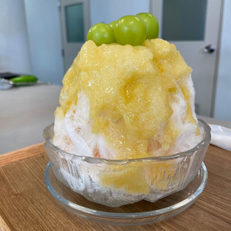 シャインマスカットのかき氷(&MARKET(アンドマーケット))