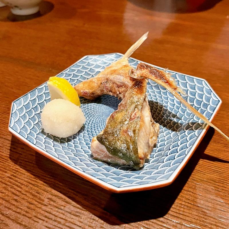 鯛カブト塩焼き(都民酒場魚金)