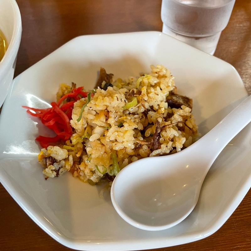 ミニチャーハン(地鶏中華そば　さやま)