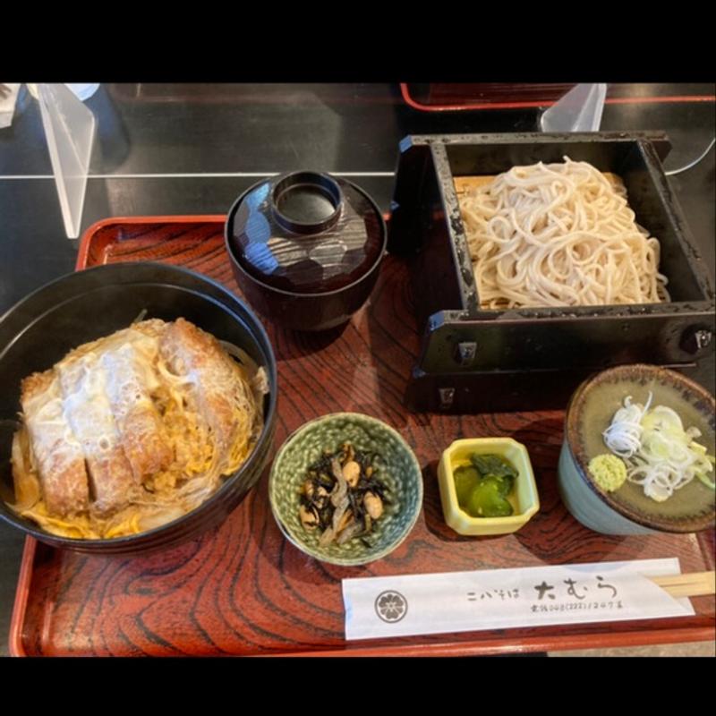 かつ丼セット(大むら二八そば)